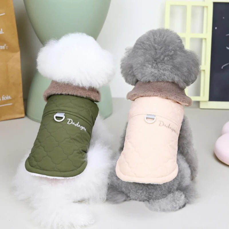 Waterproof Dog Clothes Winter Warm Fleece Doggy Jacket for Small Medium Puppy Coat Chihuahua French Bulldog Costume Pet Supplie