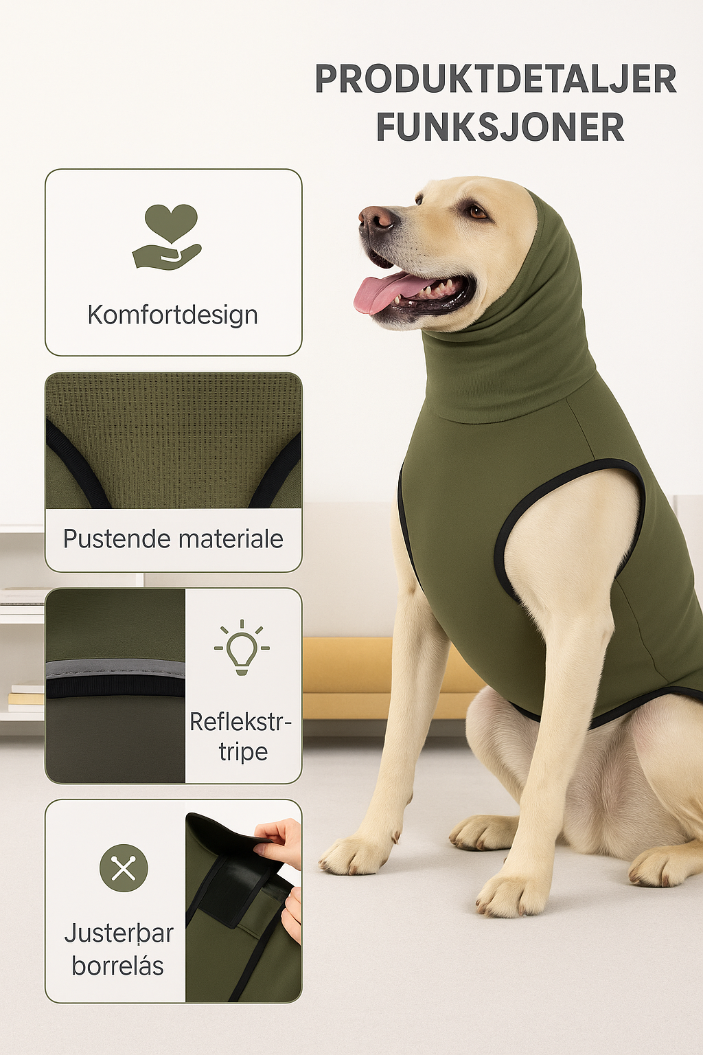 TryggLun™ Stressjakke